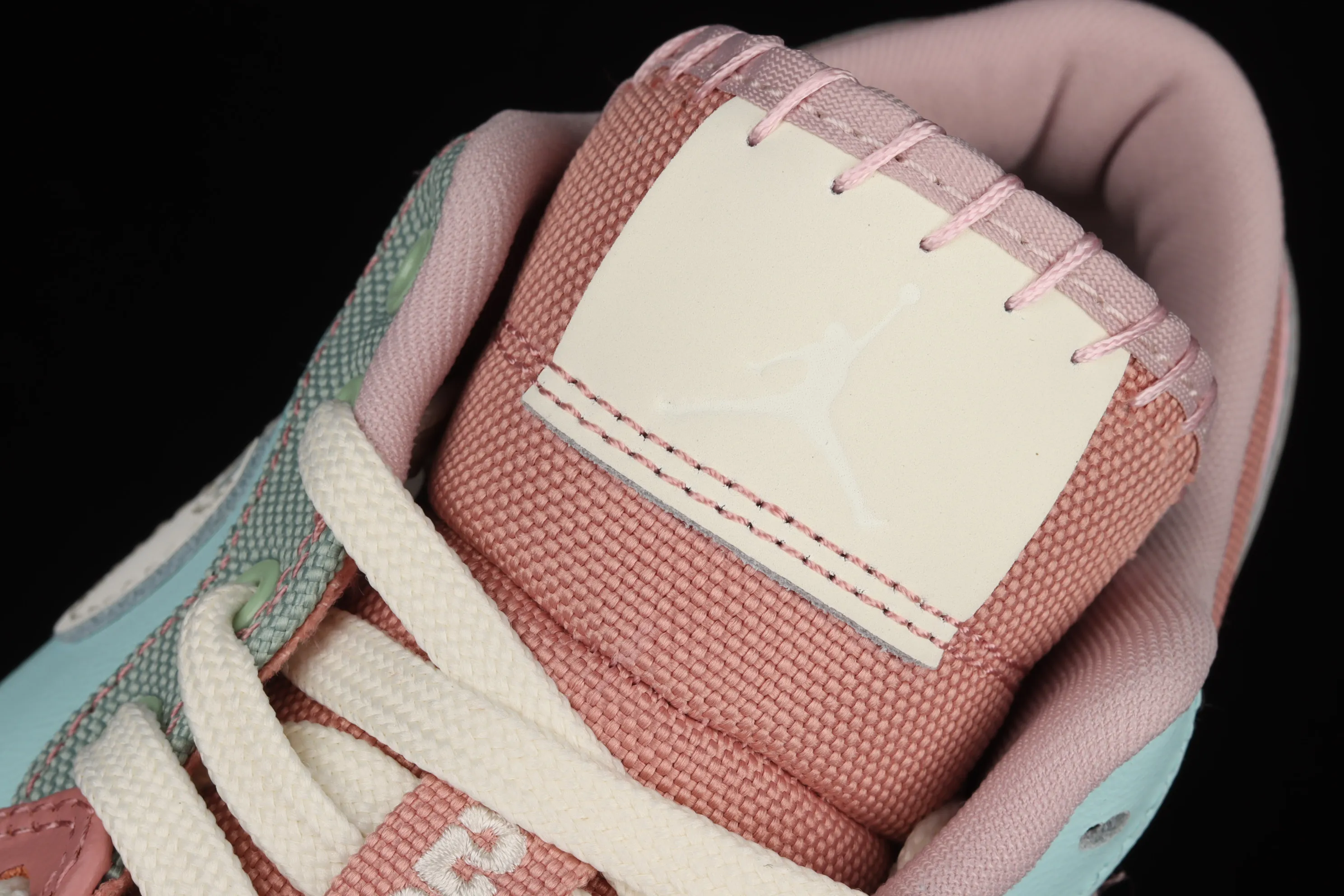 All categories Air Jordan Jordan series basketball shoes Air Jordan 1 Low G version pure original Air Jordan Low SE AJ1 Joe 1 color stitching candy low-top basketball shoes DJ5196-615